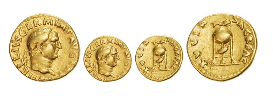 Lot 99- Vitellius (AD 69) AV Aureus